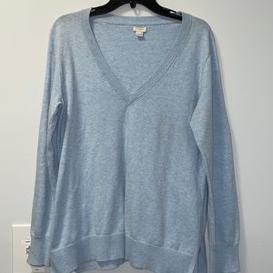 J Crew v-neck sweater Size L